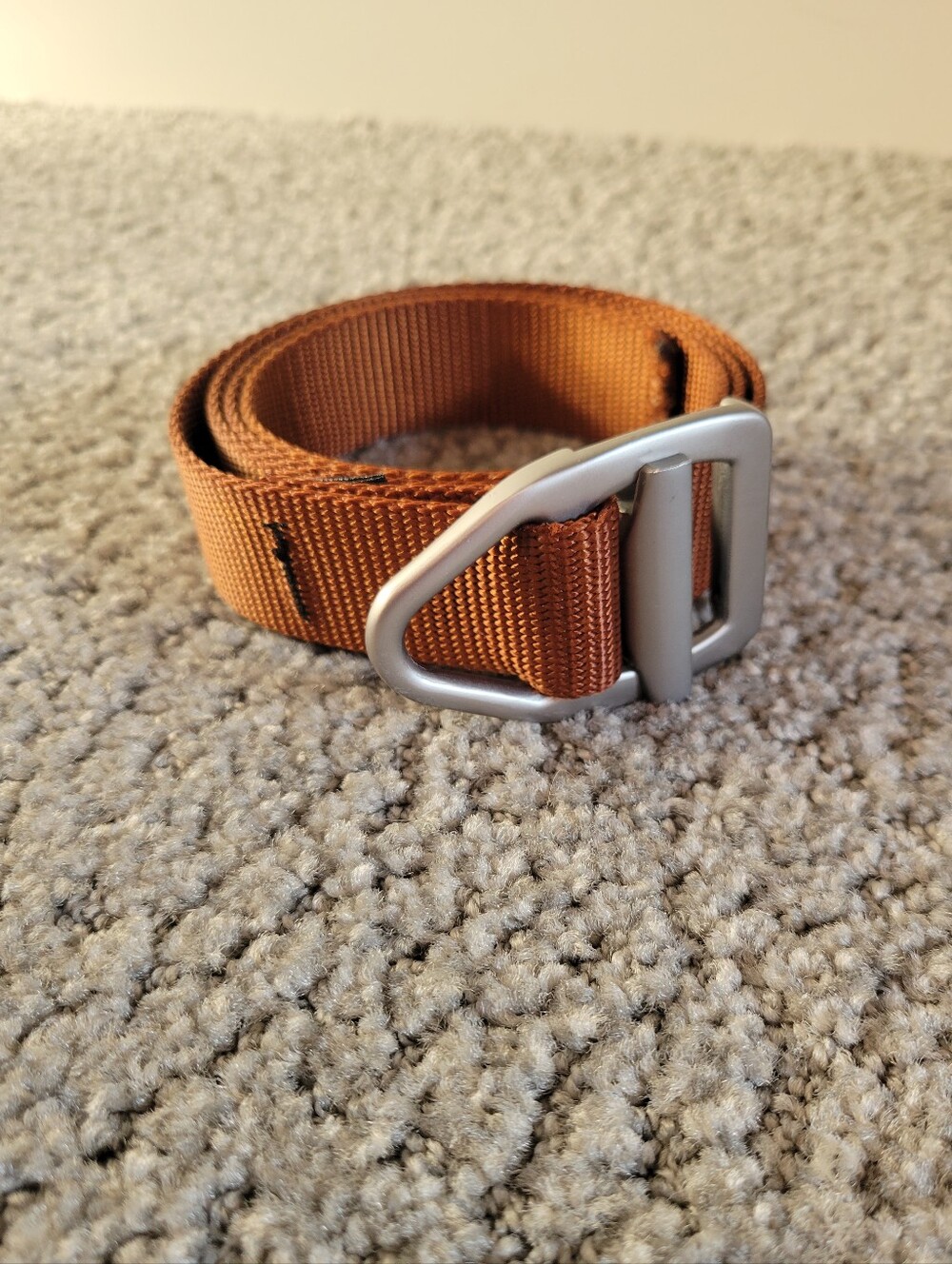 Bison Designs 38mm Last Chance™ Light Duty Gunmetal Buckle Belt Coyote Brown 41"